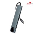 �׼� MH11 8in1 ���ο� ��Ƽ��� 5Gbps ��Ʈ LAN HDMI